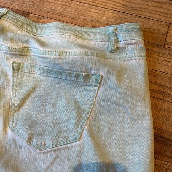 Vintage Lane Bryant capri jeans plus size 22 - Picture 7 of 7